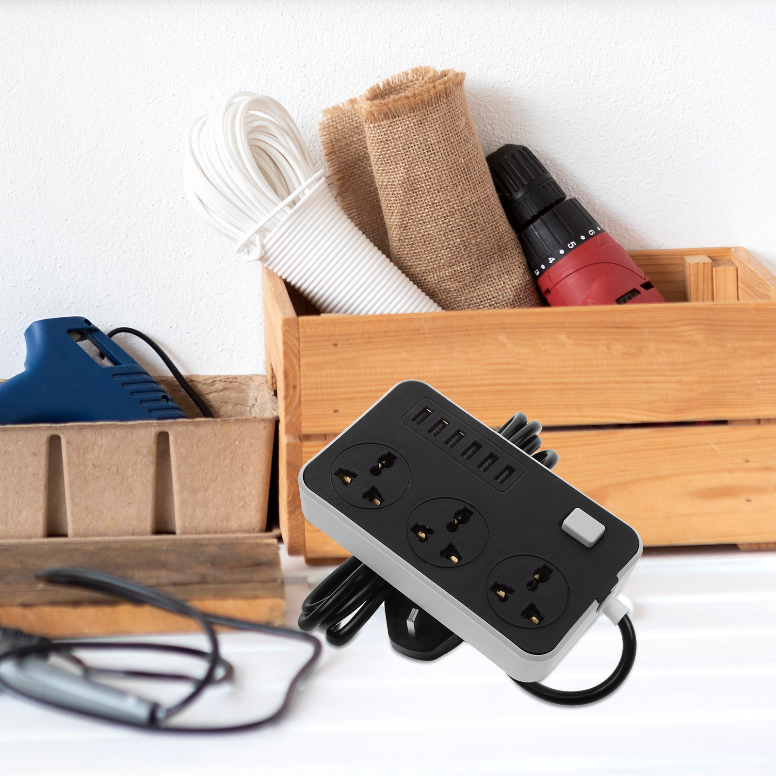 Outdoor Usb Power Strip - USB Power Strip Travel Extension Socket