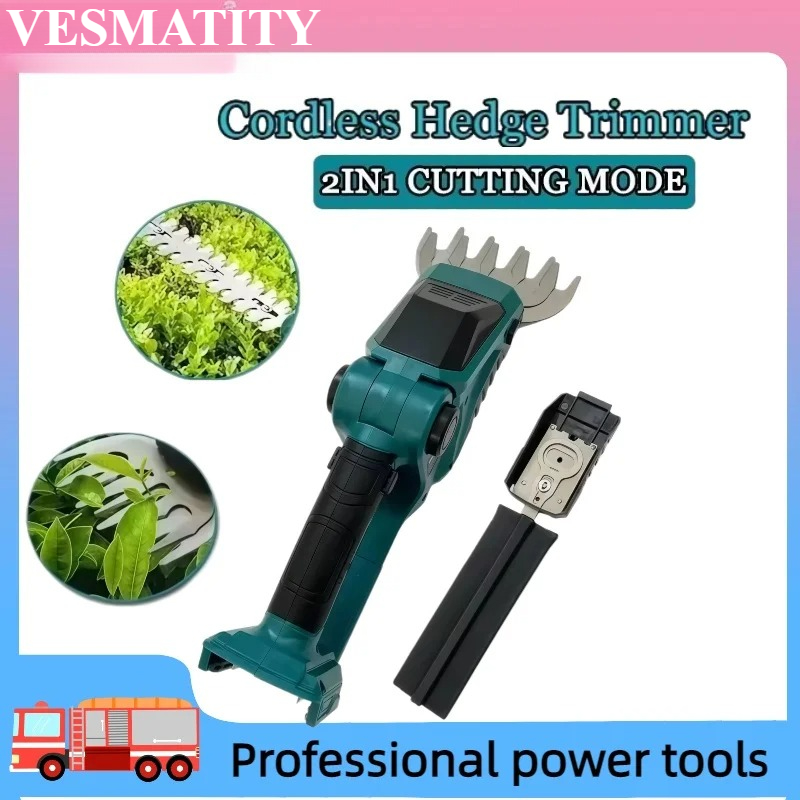 Hedge Trimmer Cordless - Cordless Hedge Trimmer 2-in-1 Mini Handheld
