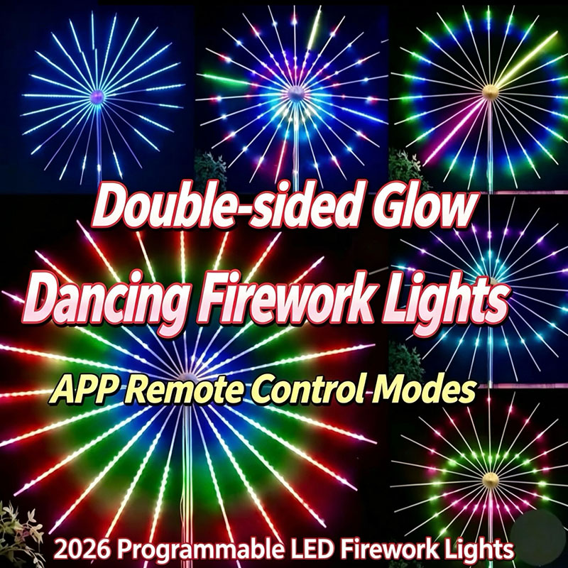 5V USB Powered RGBIC Firework  - đánh giá và giá Outdoor Usb Power Strip