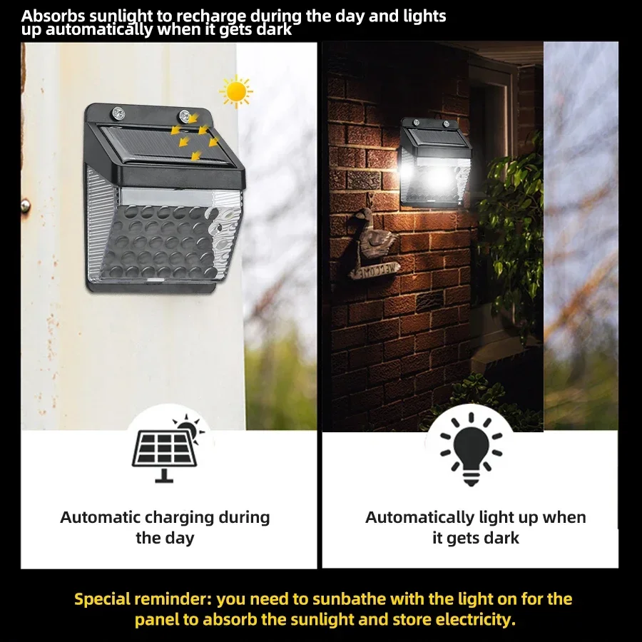 LED Solar Light PIR Motion Sen - đánh giá và giá Outdoor Power Supply