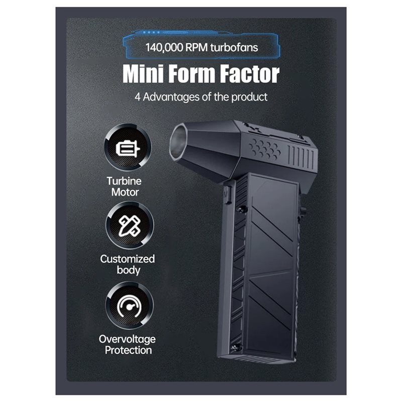X6 Pro Violent Fan 140000RPM B - đánh giá và giá Outdoor Power Vacuum
