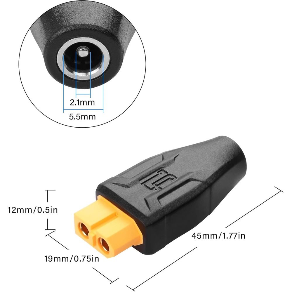 5525 7450 USB C to XT60 Adapte - đánh giá và giá Outdoor Power Adapter
