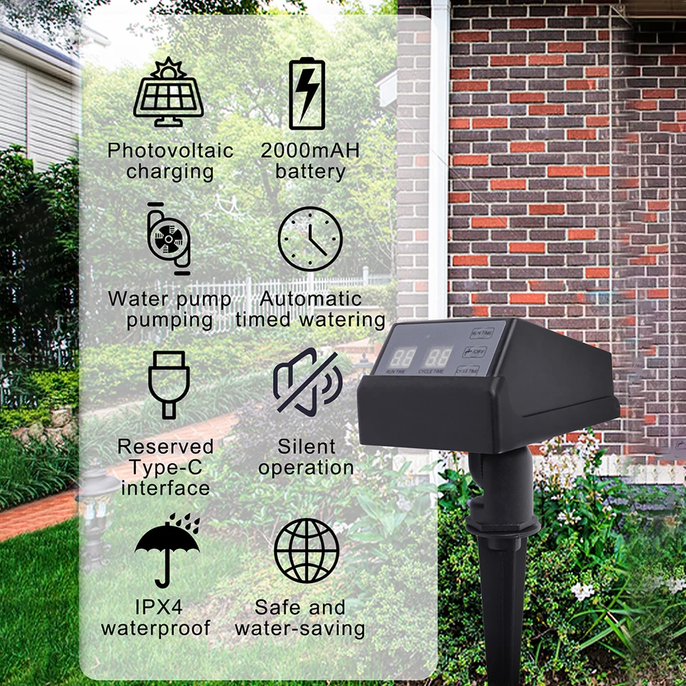 New Solar Powered Irrigation T - đánh giá và giá Outdoor Power 'Hose'
