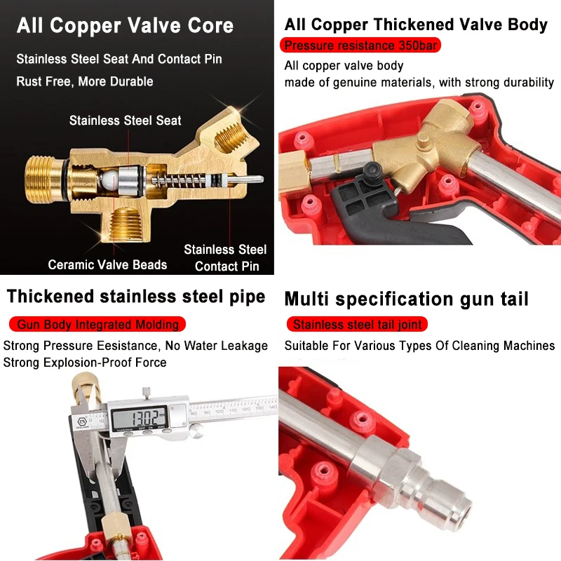 Pressure Washer Gun Red High P - đánh giá và giá Power Washer Gun Replacement