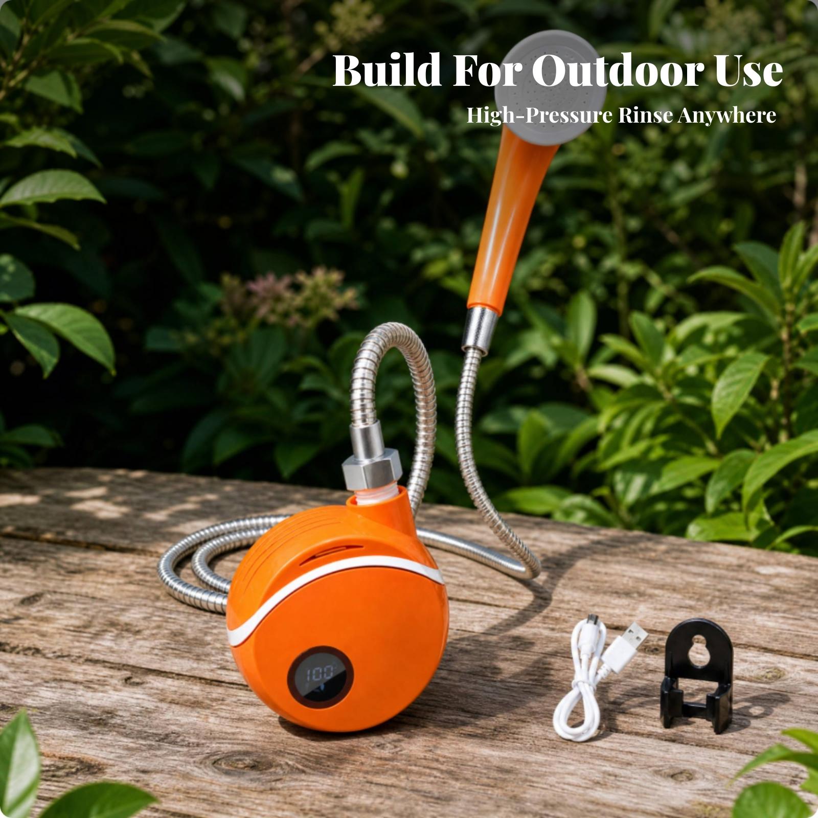 Rechargeable Portable Camping  - đánh giá và giá Outdoor Power 'Hose'