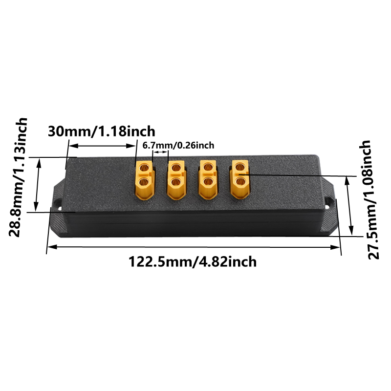 1PCS 4-Channel XT60 Power Dist - đánh giá và giá Outdoor Power Distributors
