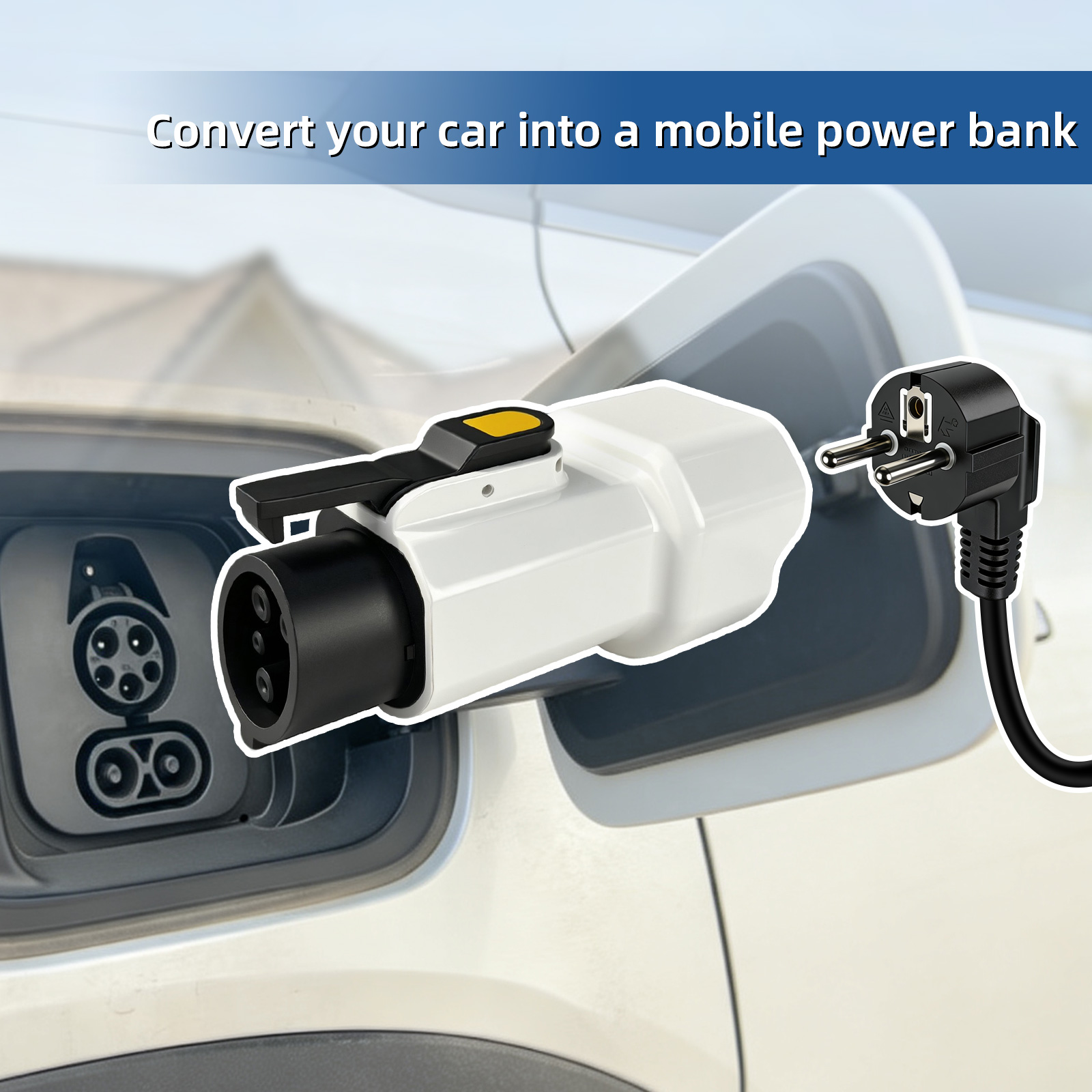 EVqiaoyi Type1 V2L Discharger  - đánh giá và giá Outdoor Power Adapter