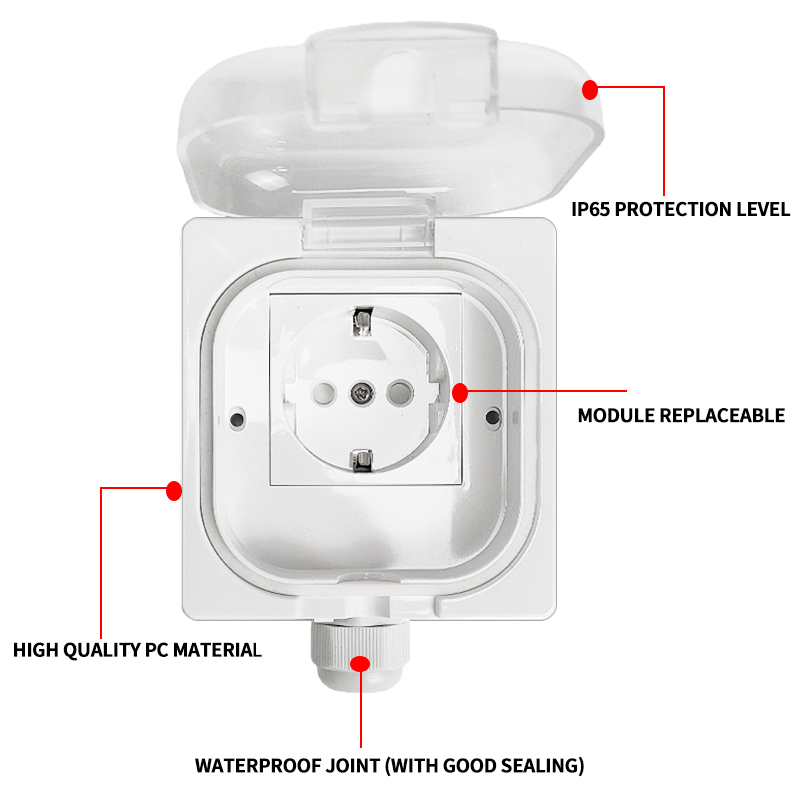 IP65 Weatherproof Electrical S - đánh giá và giá Outdoor Power Quincy