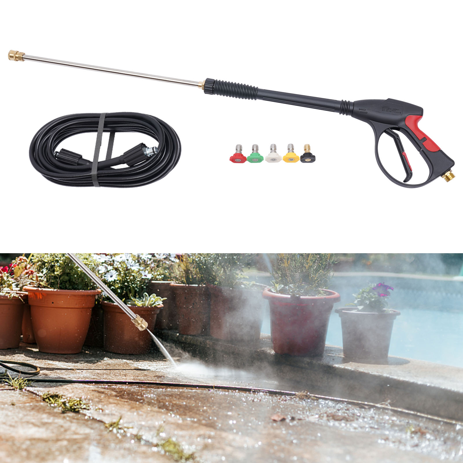 Pressure Washer Gun, Flexible  - đánh giá và giá Power Washer Gun Replacement