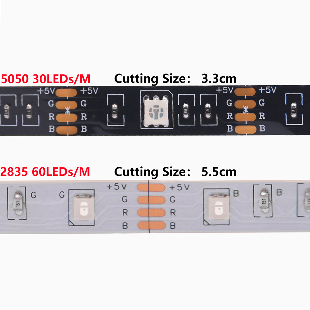 DC 5V 5050 RGB Strip LED Light - đánh giá và giá Outdoor Usb Power Strip