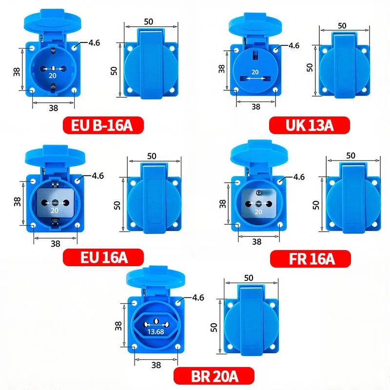 IP54 16A Waterproof Industrial - đánh giá và giá Outdoor Power Quincy