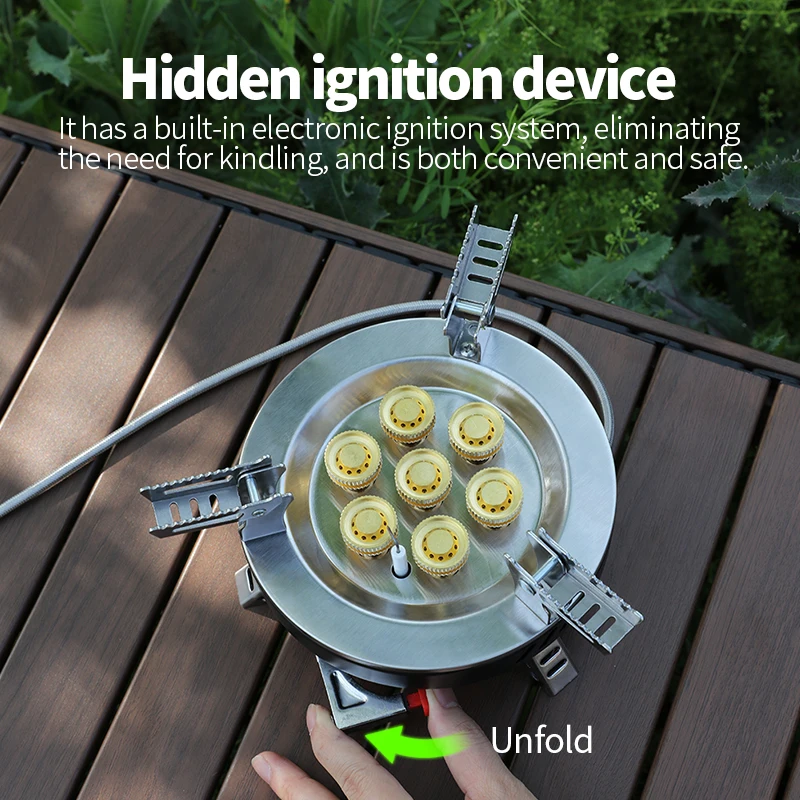 BRS-207-Core Camping Gas Stove - đánh giá và giá Outdoor Power 'Hose'