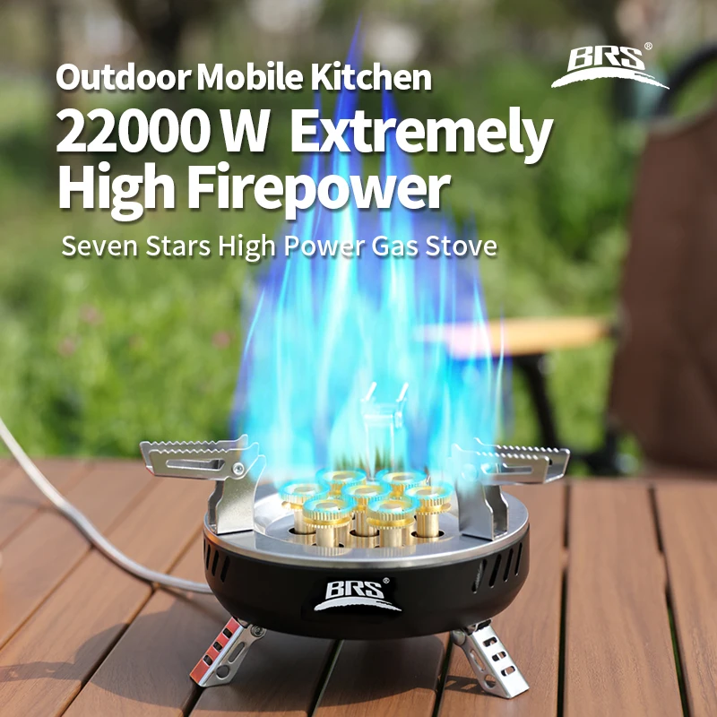 BRS-207-Core Camping Gas Stove - đánh giá và giá Outdoor Power 'Hose'