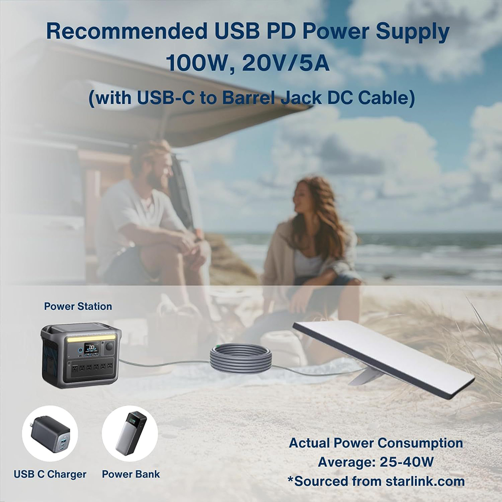 2m USB C to PD Power Cable for - đánh giá và giá Outdoor Power Jack