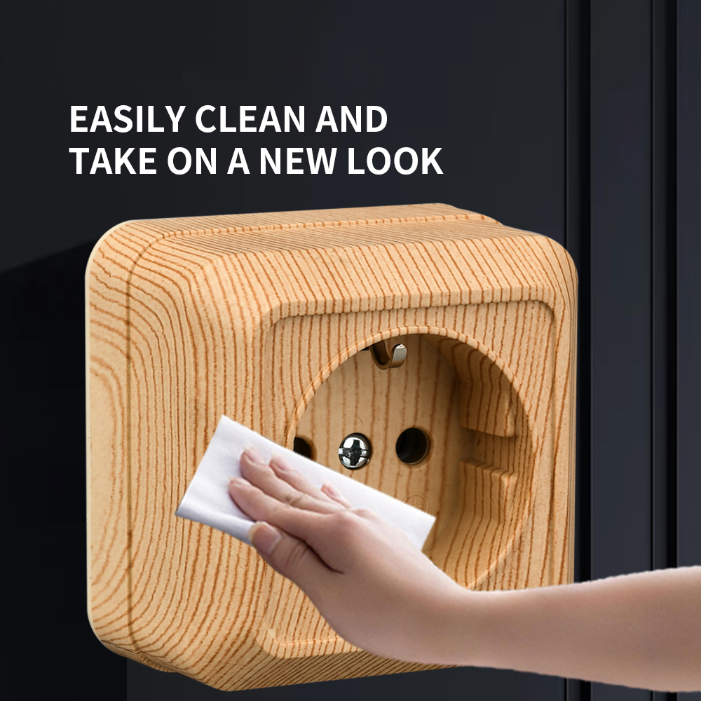 WESA Wood Wall Surface Socket  - đánh giá và giá Outdoor Power Quincy