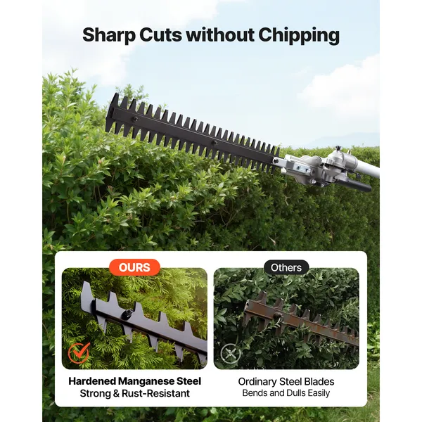 Gas Hedge Trimmer, 2 Cycle Gas - đánh giá và giá Hedge Trimmer Cordless