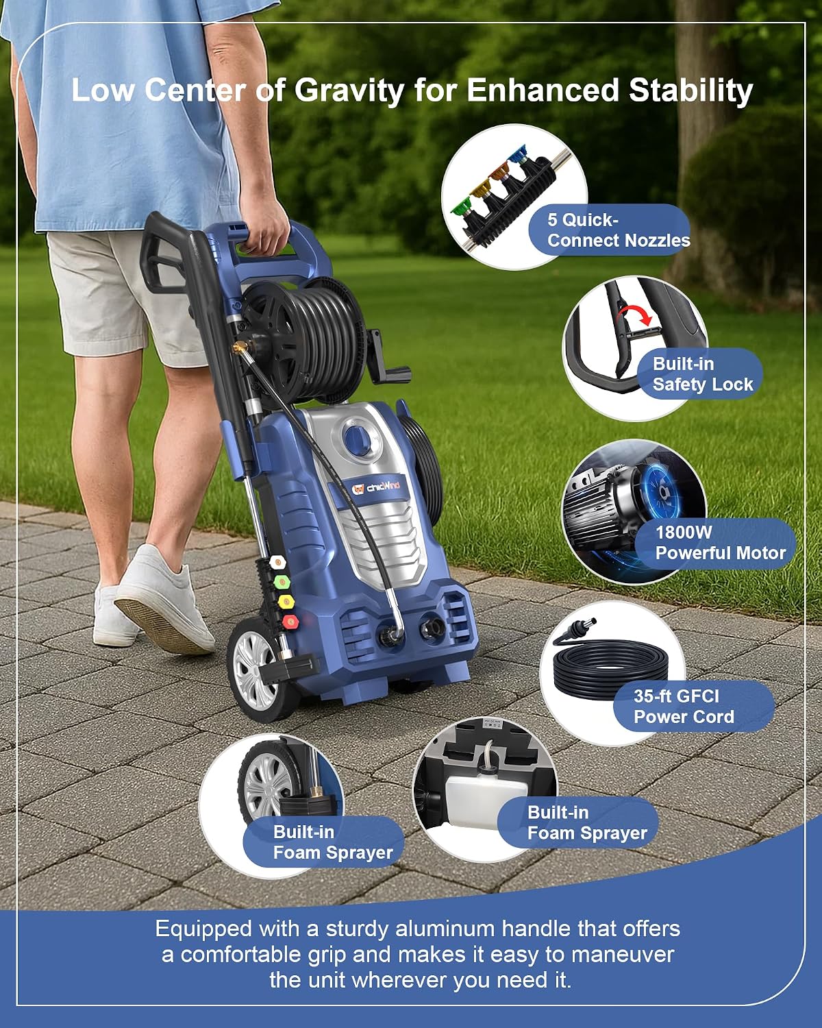 2070 PSI Electric Pressure Was - đánh giá và giá Outdoor Power 'Hose'