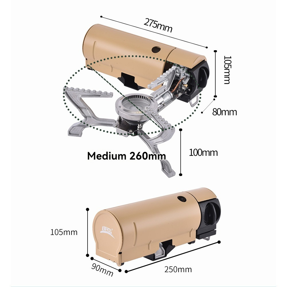 BRS-99 Camping Outdoor Portabl - đánh giá và giá Outdoor Power Heater