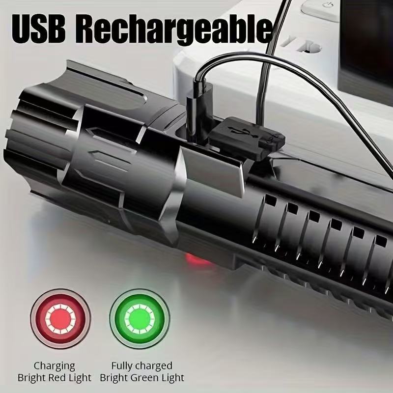 New High-power Led Flashlight  - đánh giá và giá Outdoor Power Supply