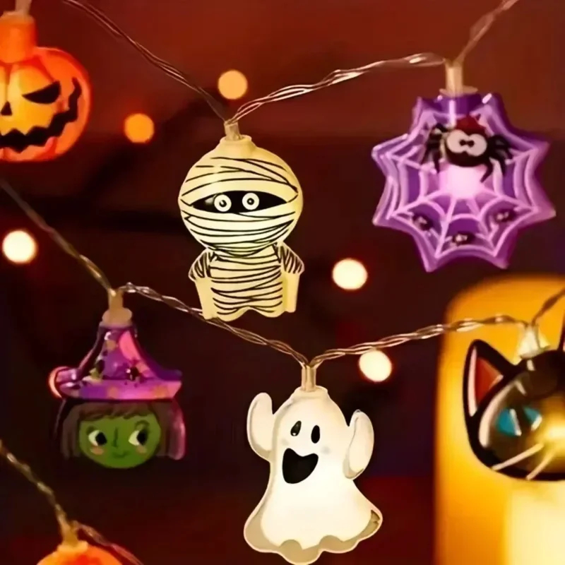 Halloween Party LED String Lig - đánh giá và giá Outdoor Power Jack