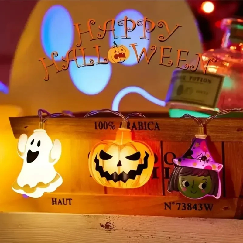 Halloween Party LED String Lig - đánh giá và giá Outdoor Power Jack