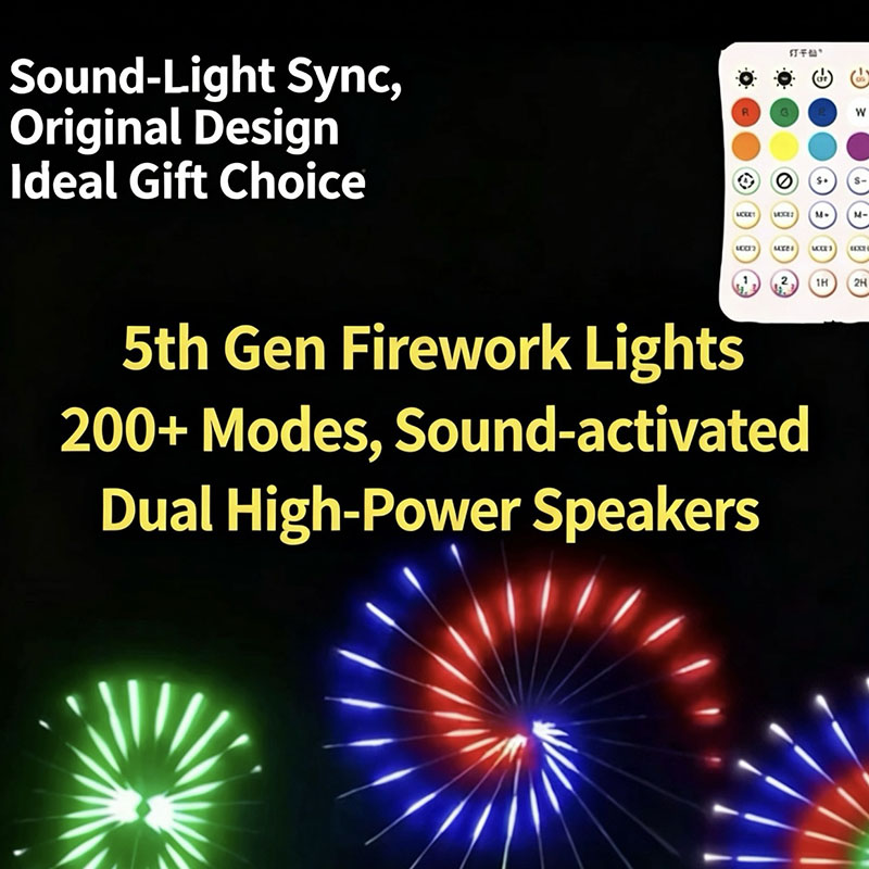 USB Powered RGBIC Firework LED - đánh giá và giá Outdoor Usb Power Strip