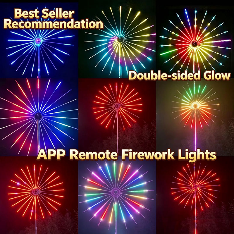 USB Powered RGBIC Firework LED - đánh giá và giá Outdoor Usb Power Strip