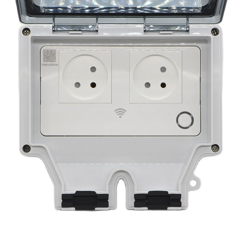 16A Ổ Cắm Thông Minh IP66 Chốn - đánh giá và giá Outdoor Power Jack
