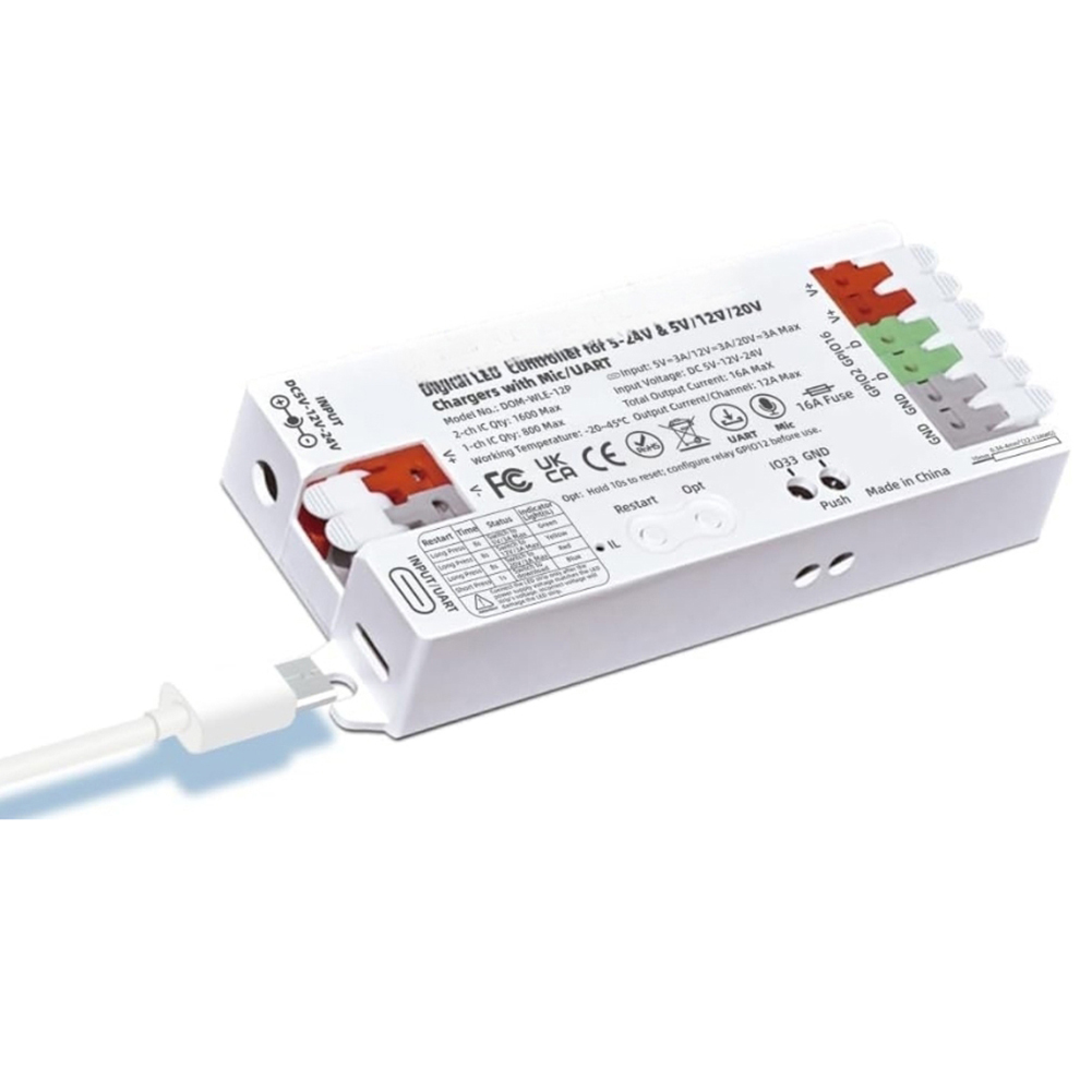 USB-C PD LED Strip Controller  - đánh giá và giá Outdoor Usb Power Strip