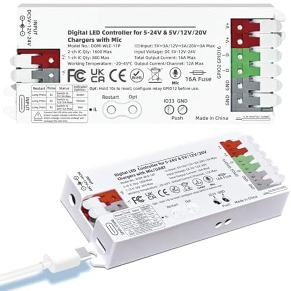 USB-C PD LED Strip Controller  - đánh giá và giá Outdoor Usb Power Strip