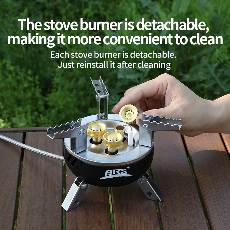 BRS 203-Core Camping Gas Stove - đánh giá và giá Outdoor Power 'Hose'