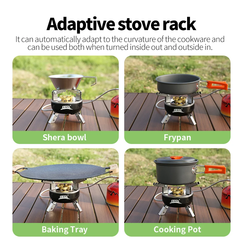 BRS 203-Core Camping Gas Stove - đánh giá và giá Outdoor Power 'Hose'