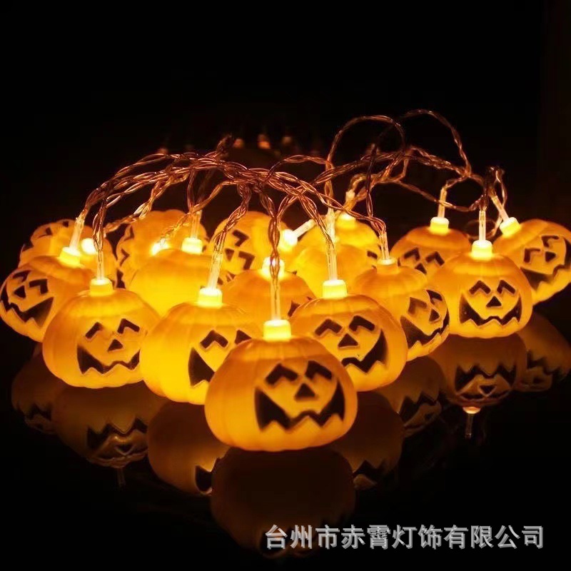 Halloween LED Pumpkin String L - đánh giá và giá Outdoor Power Jack