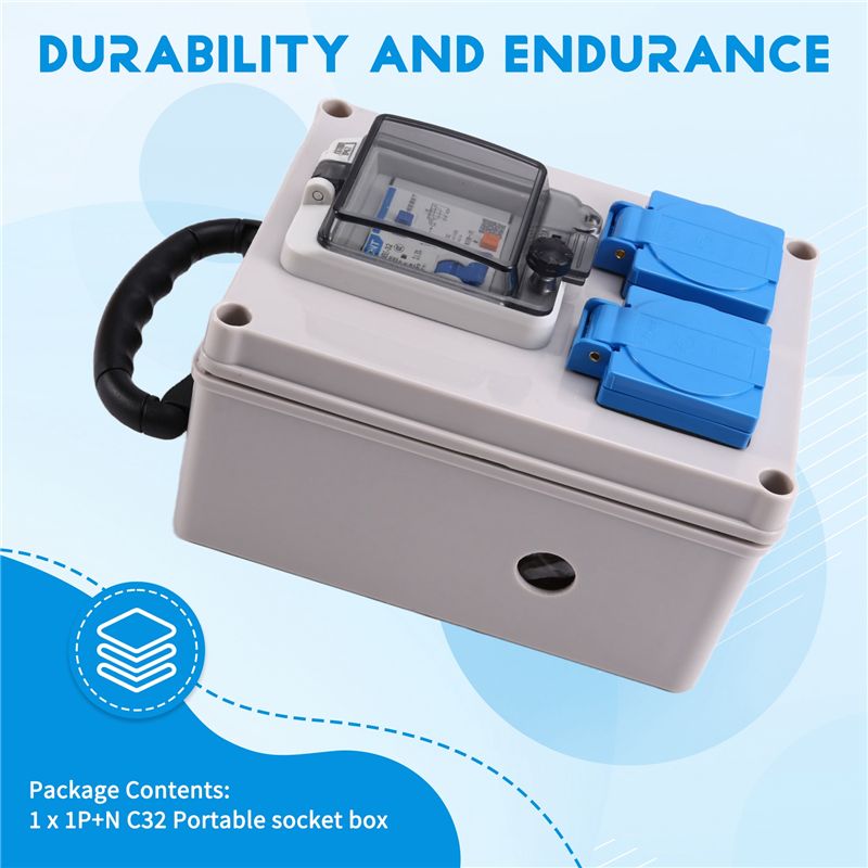 B03C-Outdoor Industrial Socket - đánh giá và giá Outdoor Power Distributors