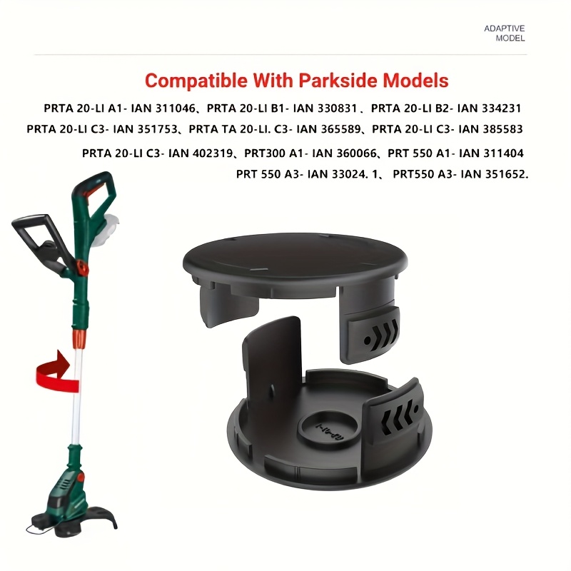 Spool Cover For Parkside PRTA  - đánh giá và giá Hedge Trimmer Cordless