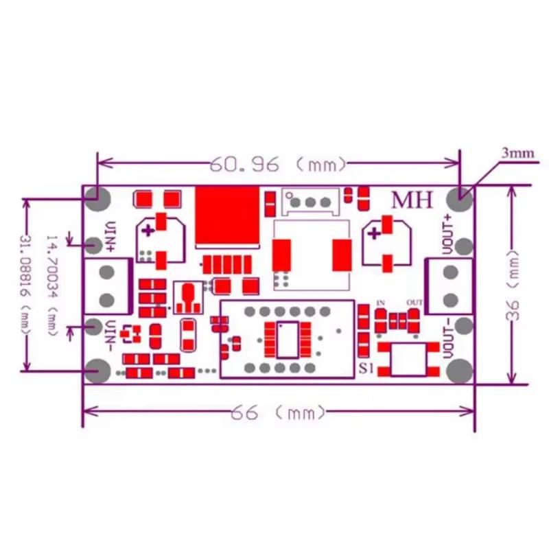 LM2596S 2.5-40V 3A  Converter  - đánh giá và giá Outdoor Power Supply