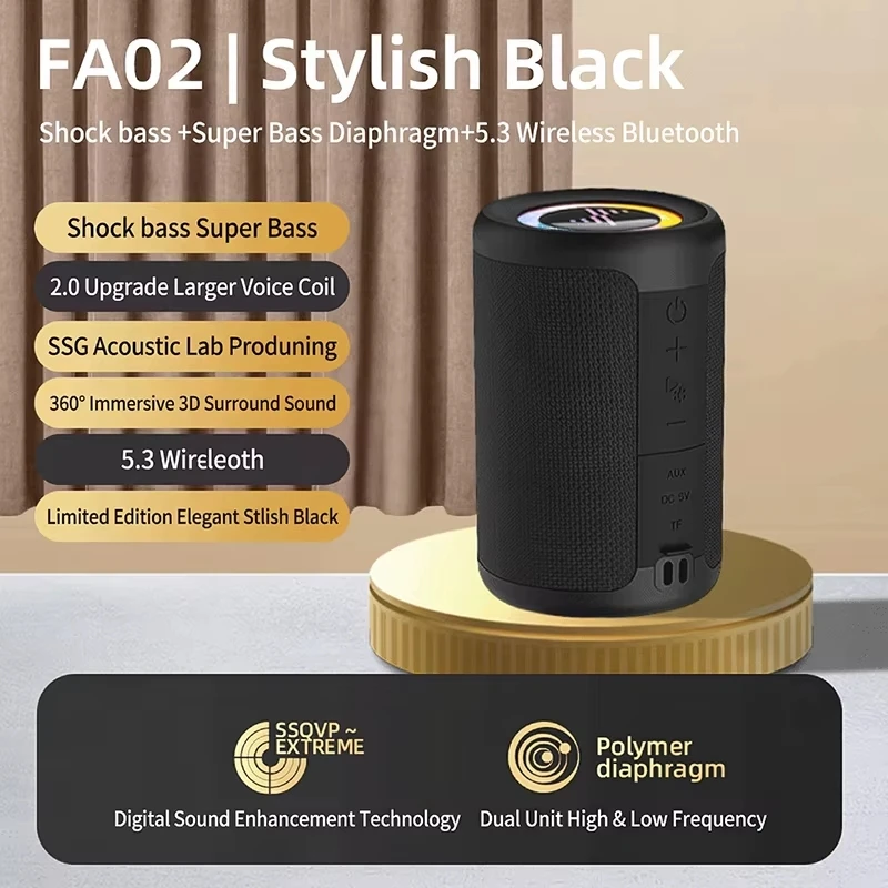 FA02 Speaker Small Portable St - đánh giá và giá Outdoor Power Jack
